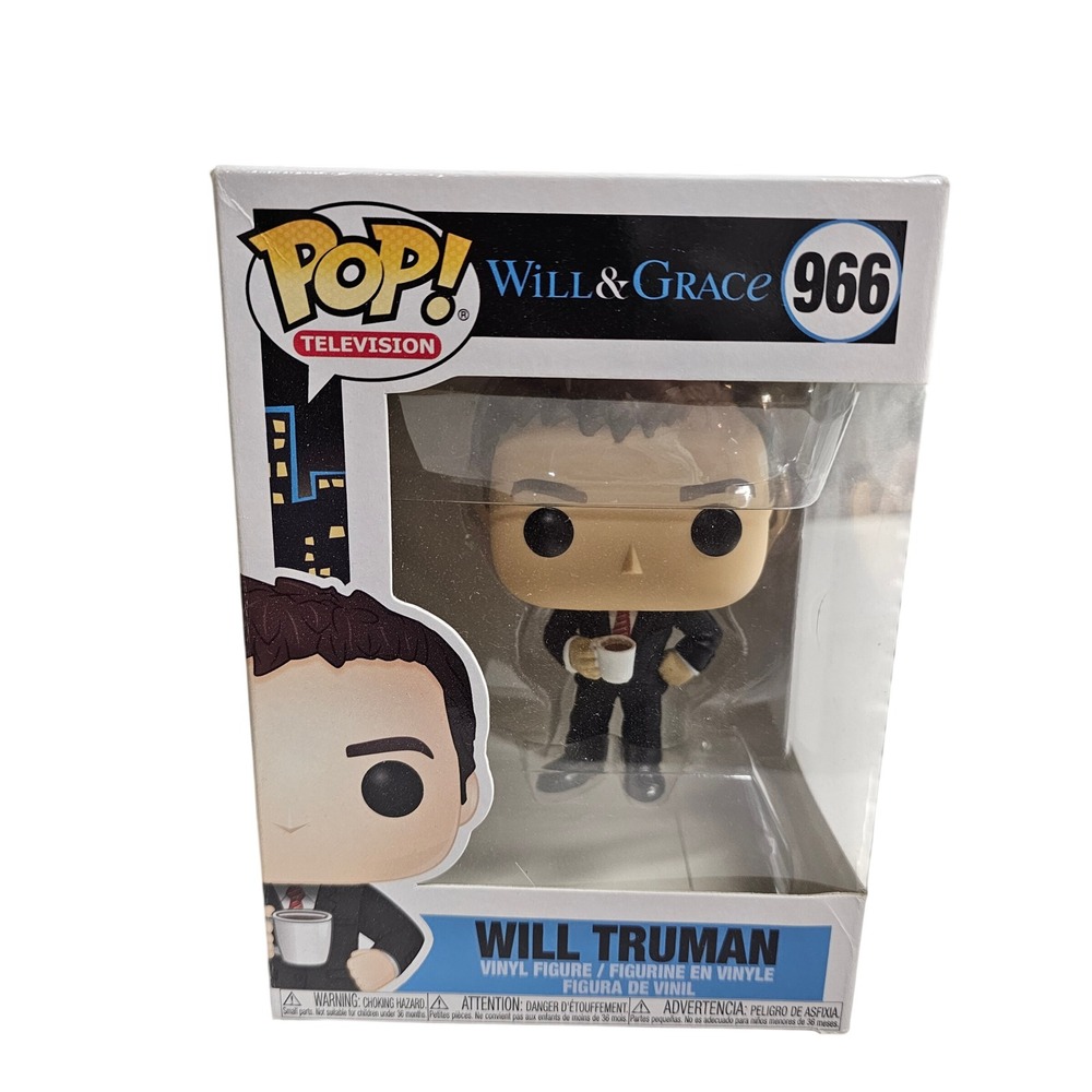 Funko Pop Will & Grace Will Truman 966 Vinyl Figure Television Series